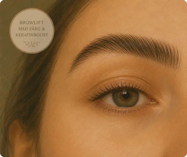 Browlift – Keratin & Hybridfärg (inkl. formning)