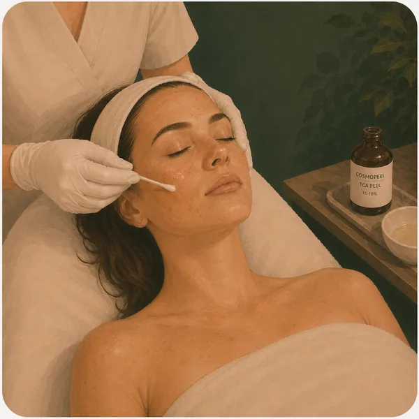 Cosmo Peel TCA-peeling hos Your Skin Clinic i Stockholm