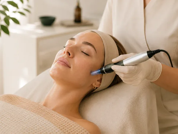 Microneedling Ansikte mot akneärr hos Your Skin Clinic i Stockholm